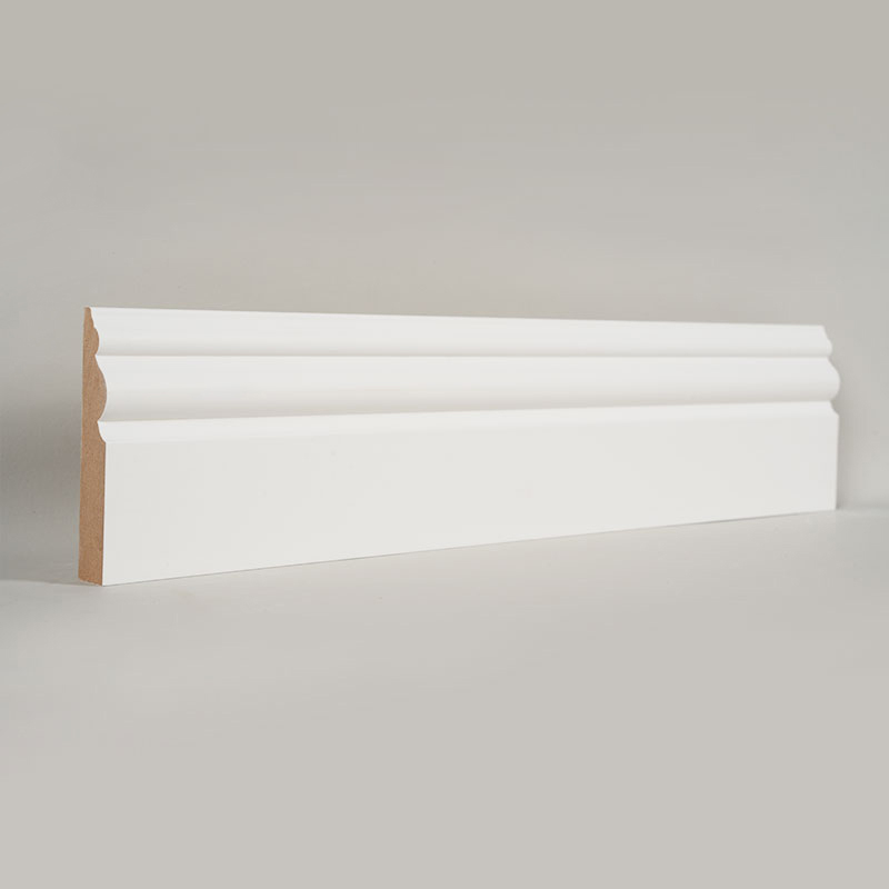 Rodapié de MDF (Imprimado con Relleno & Blanco Perla) 3/5