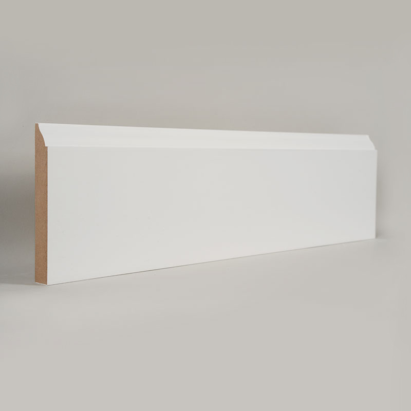 Rodapié de MDF (Imprimado con Relleno & Blanco Perla) 3/5