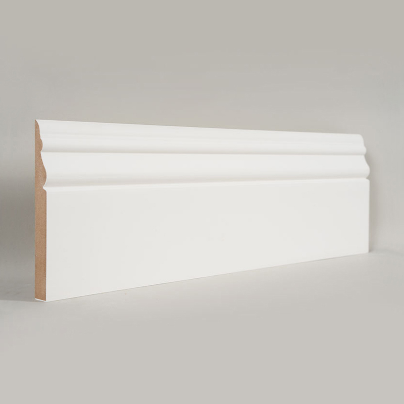 Rodapié de MDF (Imprimado con Relleno & Blanco Perla) 3/5