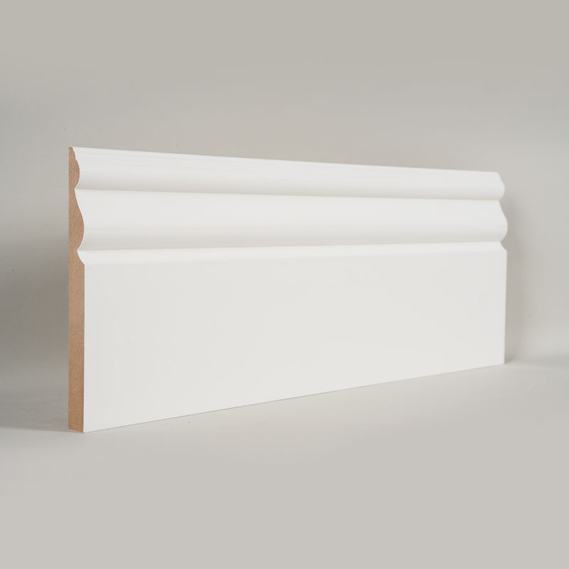 Rodapié de MDF (Imprimado con Relleno & Blanco Perla) 3/5