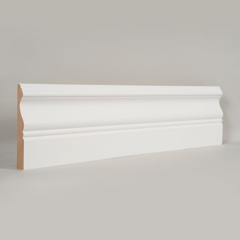 Rodapié de MDF (Imprimado con Relleno & Blanco Perla) 3/5