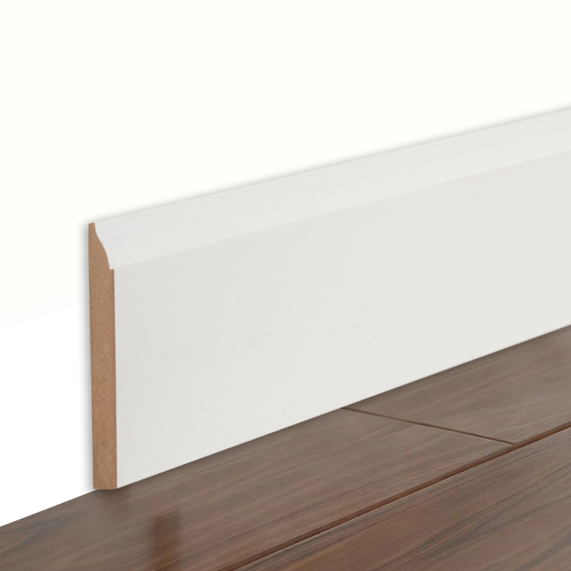 Rodapié de MDF (Imprimado con Relleno & Blanco Perla) 3/5