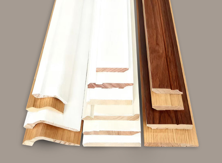 Zócalo/ Rodapié Pintado y Sin Pintar